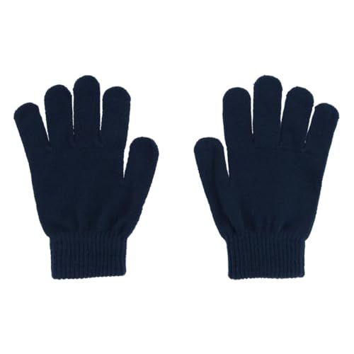 Image of Kids' 4-7 Striped 2-Piece Winter Beanie and Glove Set