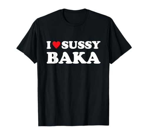 Meme Ur Buscando A Sussy Baka Corazón Camiseta