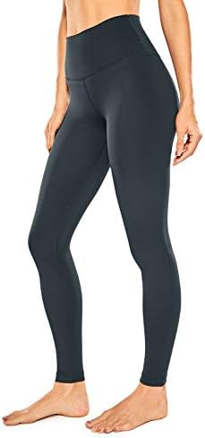 CRZ YOGA Women's Naked Feeling Buttery Soft Yoga Pants - 28'' High Waisted Full Length Sports Workout Leggings
