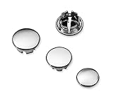 10er Set HARLEY-DAVIDSON Motorrad Original Lochstopfen Set Chrom-Lochstopfen für 1/4\'\' Innensechskant