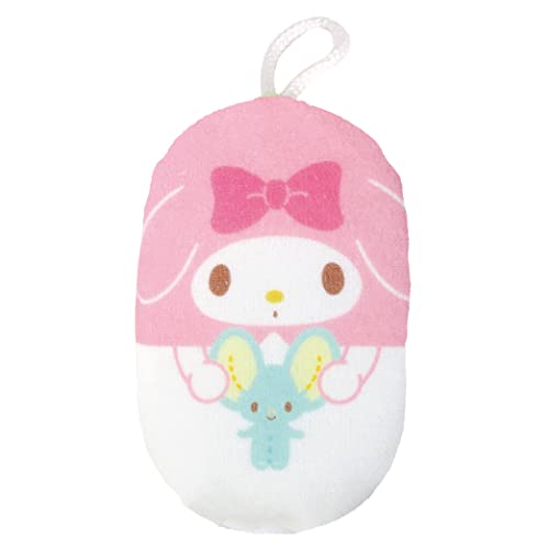 サンリオ マイメロディ ボディスポンジ 1点 キャラクター ふわふわ タオル バススポンジ スポンジ