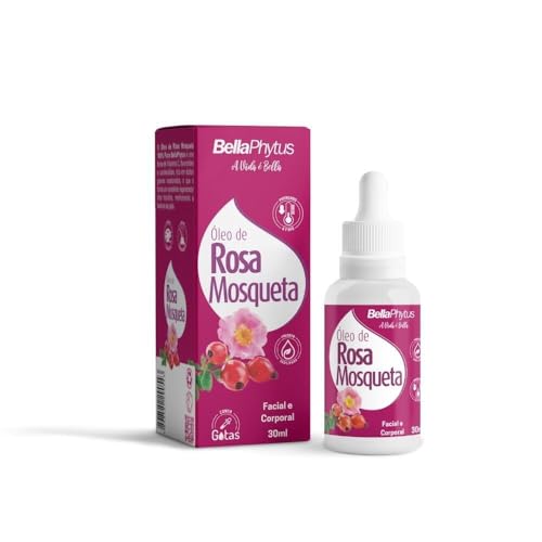 Óleo de Rosa Mosqueta 100% Puro Bellaphytus, 30ml