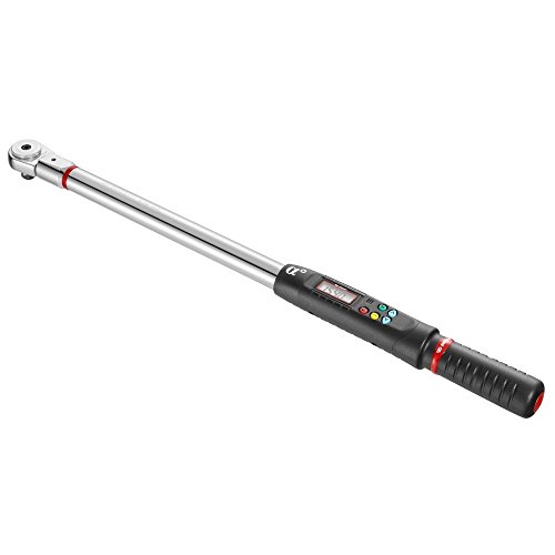 FACOM E.316A340S Series E.316A Electronic Torque/Angle Wrench with Ratchet, 1/2 Square, 650 mm Length