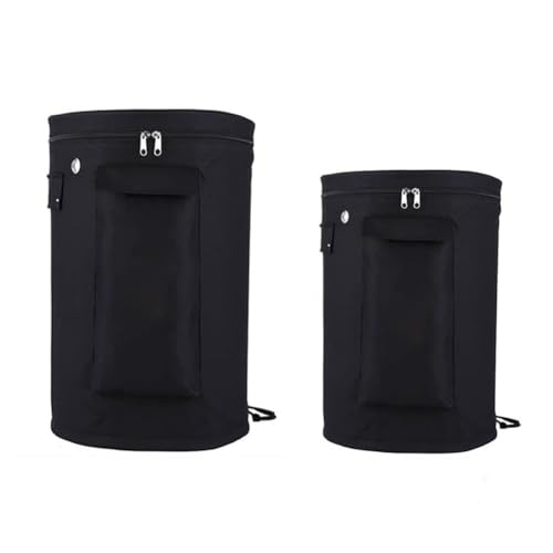 Cubierta de tanque de propano convenientemente diseñada con almacenamiento externo, se adapta a cilindros estándar de 20 libras, para todas las actividades al aire libre (grande)