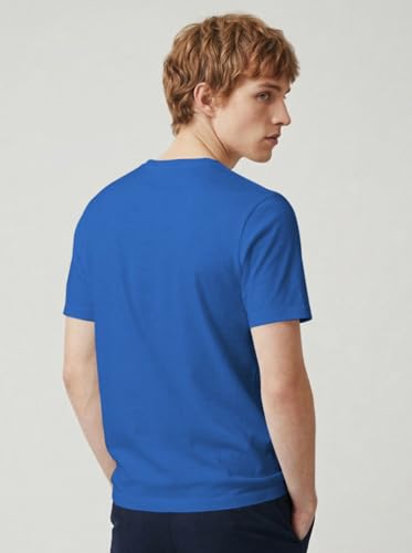 Image of INDISSH T-Shirt for Man | Regular and Plus Size Upto 7XL | Pet Lover Graphic Printed | Round Neck Cotton Fabric Regular fit Casual T-Shirt for man - RNM-PETFAMILY-PAR