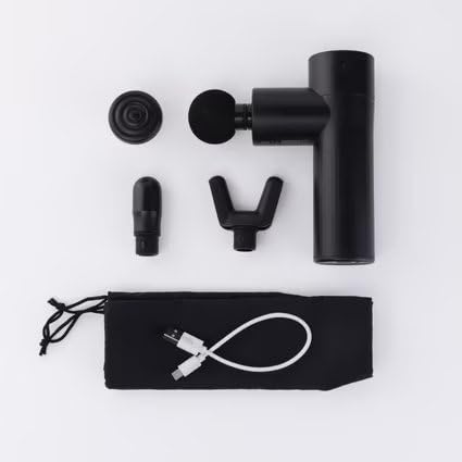 Mini Massager Machine for Pain Relief – Full Body Deep Tissue Massage, Back & Neck, Foot & Hand Massager for Feet Pain, Portable Electric Massage Gun for Muscle Relaxation & Stress Relief (Pack of 1, Black) Mini Massager Machine for Pain Relief – Full Body Deep Tissue Massage, Back & Neck, Foot & Hand Massager for Feet Pain, Portable Electric Massage Gun for Muscle Relaxation & Stress Relief (Pack of 1, Black)