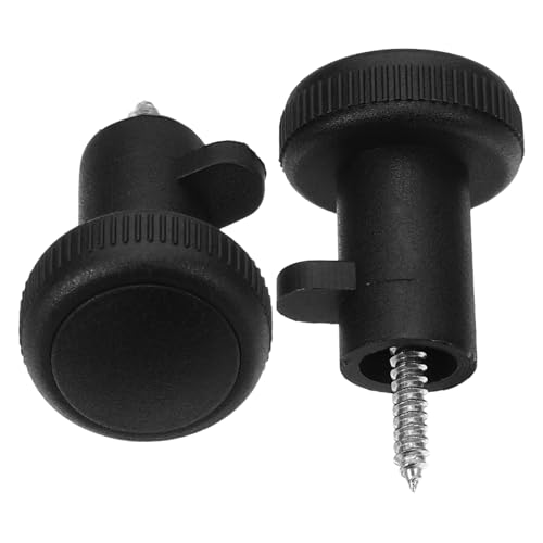 Vaguelly 2 Manillas Para Ventanas Correderas Con Tornillo Para Puertas De Cristal Ventanas Abatibles Y Correderas Manilla De Plástico Negra Para Puertas Y De Guillotina