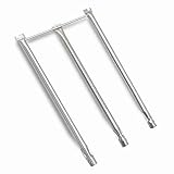Tombili 7506 Stainless Steel Burner Tube and Crossover Set for Weber Genesis 1000 to 5500, Weber Genesis Platinum & Gold Models Prior to 2002 Gas Grill Models.