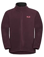 Jack Wolfskin Mädchen Vertigo Fleece Jkt, Amaranth, 176 EU