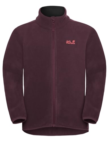 Jack Wolfskin Mädchen Vertigo Fleece Jkt, Amaranth, 152 EU