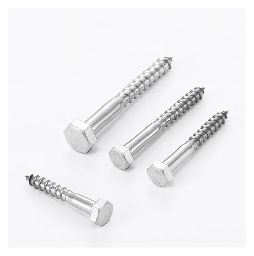 Vis tire-fond en acier inoxydable 304 premium M8 x 45mm pour des assemblages extérieurs impeccables
