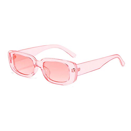 Dollger Rectangle Sunglasses for Women Retro Y2K PINK Sunglasses Sugar 90s sunglasses Pink2