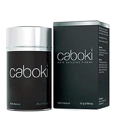 Tombull Caboki Hair building fiber is absolutely natural & unnoticeable Black 25gm
