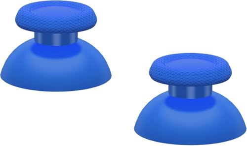 Image of Replacement Joystick Analog Caps for PS5 Controller | Anti-Slip Thumb Grips Cover Stick | Thumbstick Caps for PlayStation 5 DualSense Gamepad (Blue)