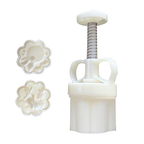 DIEKE Mold with 2 Stamp Pineapples Cake Bakewares Hand Pressed Dessert Baking Moulds Bean Pastes Cake Molds Hand Pressure Dessert