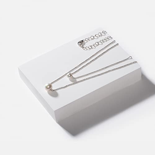 Shaya Women By Caratlane Pearls Of Laughter Necklace In 925 Silver - Image 3