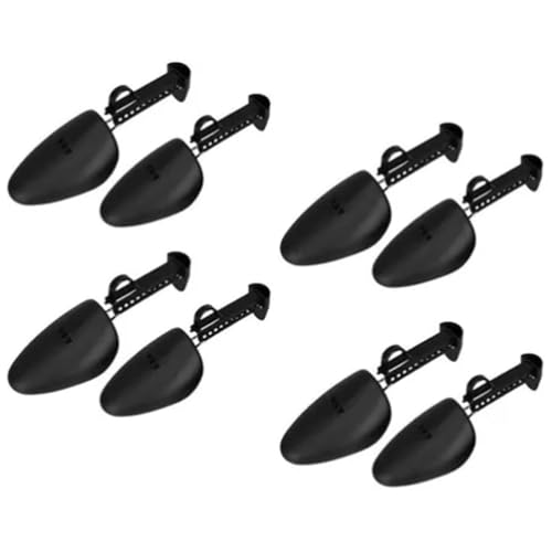 Kukyller Árbol de zapato 8pcs, negro de 25 cm a 30 cm longitud ajustable longitud calzado Soporte de botas Soporte para hombres mujeres