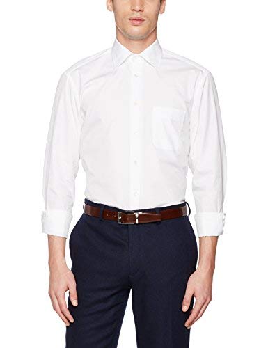 Van Laack Herren RIGO-D Freizeithemd, Weiß (Weiß 000), 38