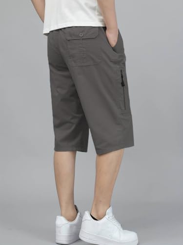 Image of TAGDO Men's Solid Cotton Shorts | Shorts Pant for Men | Shorts for Men (2003)