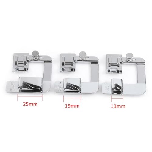 3 Piezas Pies Prensatelas de Aleación de Zinc para Máquina de Coser miniatura 2