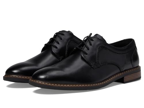 Image of Nunn Bush Men's Hayden Plain Toe Oxford Dress Casual Leather Lace Up Shoes