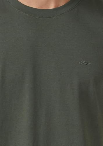 s.Oliver Herren 2119128 T-Shirt, 7940 grün, XXL – Ansicht 5