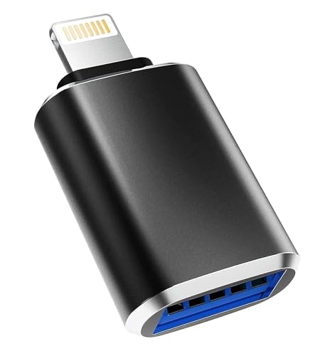 Image of USB OTG for iPhone /ipad, Lightning OTG Pendrive Adapter Compatible with I-OS and Later, USB Female Support Connect USB Flash Drive, Keyboard, Mouse