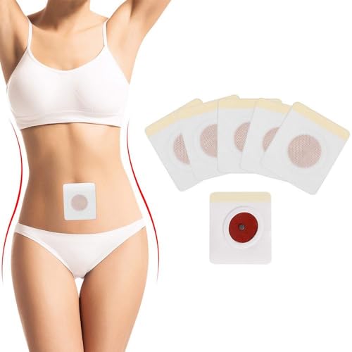 Parche adelgazante, 60 pegatinas para pérdida de peso, quema de grasa en el abdomen, cintura de cubo, cintura de grasa abdominal, anticelulitis, adelgazamiento rápido, no irritante