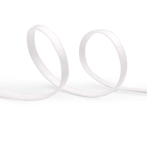 image for That Healthy Skin Glow 145 Yard 1/4 Inch Wide Black Elastic String Cor