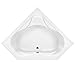 American Standard 1730.002.020 Colony Corner Bath Tub, White