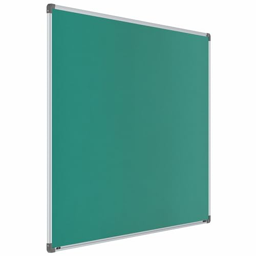 Image of Scholar Art Metis 4x6 Feet Fabric Pin Board for Office, Home & School | Vibrant & Versatile Crape Cloth + High Density Soft Board for Pinning Photos, Sticky Notes & Reminders (Emerald Green)