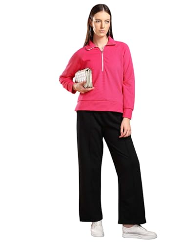 Image of KOTTY Women's Stylish Pullover Sweatshirt Ideal for Winter and Layered Looks