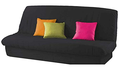 Promo Linge Housse De Clic Clac Matelassée - Noir