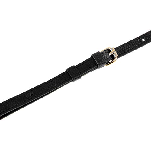 F Fityle 2 peças de alça de couro, bolsa transversal, para substituição, bolsa de mão