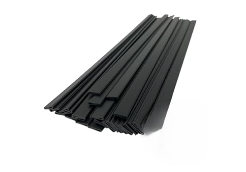 8STREME Flat Liner Coping Strips for Above Ground Pools – 2 Ft Plastic Clips for Overlap Pool Liner Replacement – Holds Pool Liner in Place (12-16ft Round/10x15ft Oval/12x18ft Oval (26 Pcs))