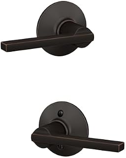 Schlage f10-lat Latitude reversibler Tür, leverset mit einer contem., F10 LAT 716