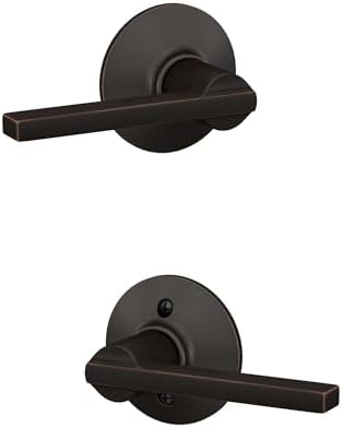 Schlage f10-lat Latitude reversibler Tür, leverset mit einer contem., F10 LAT 716