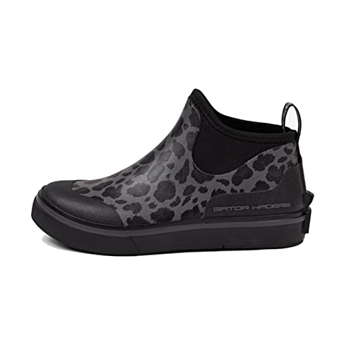 Gator Waders Ankle Rain Boots for Women, 100% Waterproof Rubber Boots, Short Garden Shoes, Anti-Slip, Breathable, Lightweight & Quick-Dry