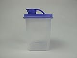Original Tupperware TUPPERWARE Erfrischer 350ml helles lila Eidgenosse Saft Kanne Mess & Go Circular 9883