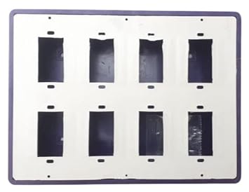 Electric Extension Board for SWITCHES, SOCKETS & ETC Electric Fittings (Wall Mounted) Various Sizes (6  8 INCHES) Multicolor