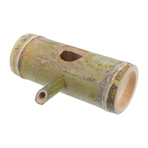 FUNOMOCYA Bambus Tischspringbrunnen für Garten