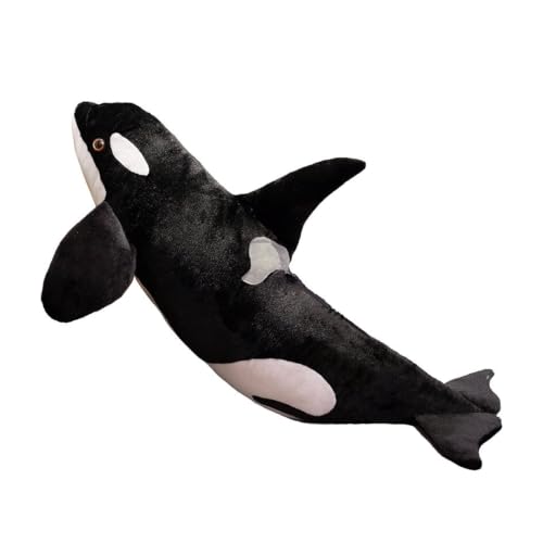 Poupée en peluche orca réaliste de 70cm pour enfants