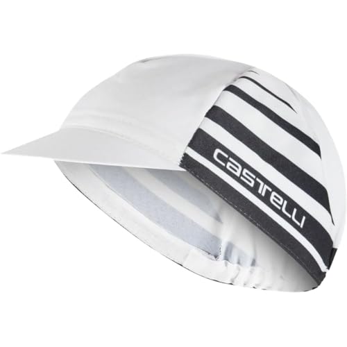 Castelli Classico Cycling Cap (US, Alpha, One Size, Standard, White)