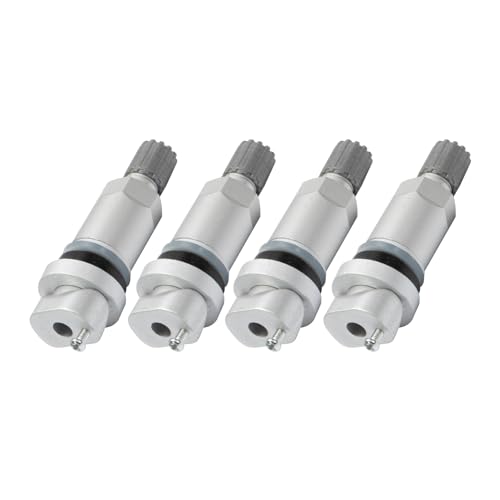 Atisfiera 4x monitores presión neumáticos para 207 307 407 C4 C5 Mondeo plata Kit reparación válvula presión neumáticos,TPMS Válvula reparación