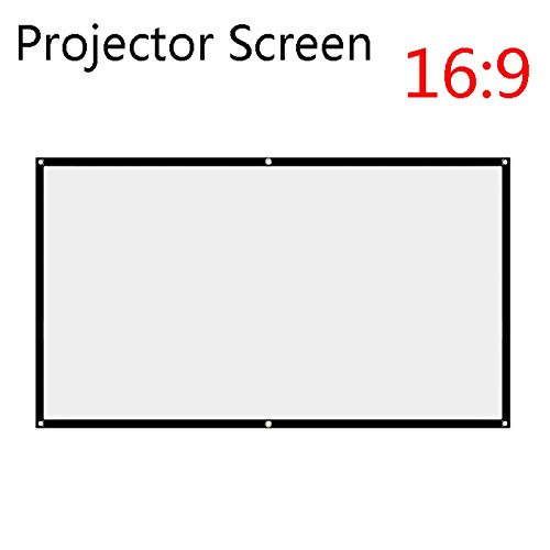 Pantalla de Proyector Plegable 100 Pulgadas Blanco 16:9 miniatura 3