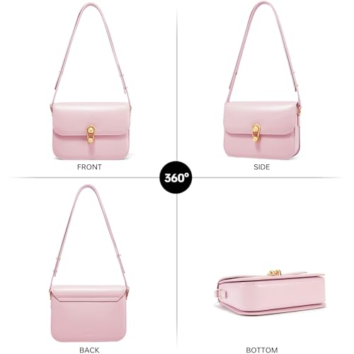 Image of LA FESTIN Genuine Leather Purse for Women Designer Shoulder Handbag Daliy
