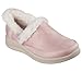 Skechers Women's Cozy Escape-Hands Free Slip-Ins Slipper, Blush, 11