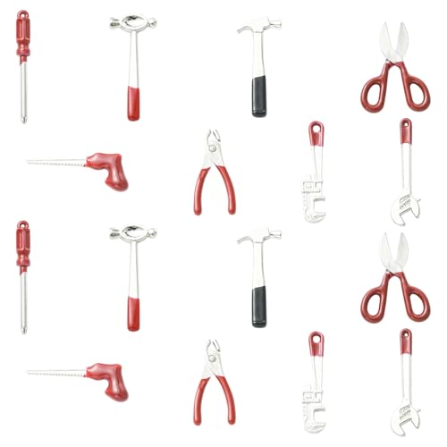 Accessoires de jardin et maison de poupée : mini outils KitBeads pour scènes de vie miniatures