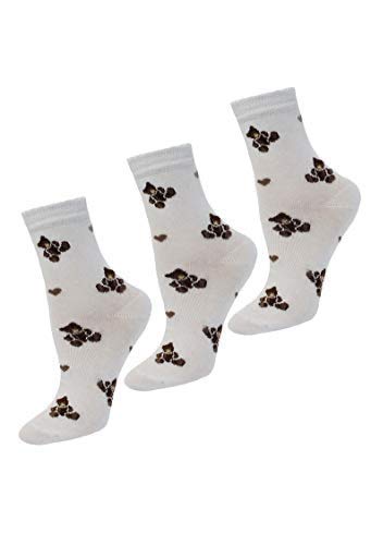 Kids Cotton Mid Calf Crew Socks – Soft, Breathable Dress Socks for Boys and Girls with Cotton Fibers (Pack of 3-pairs).