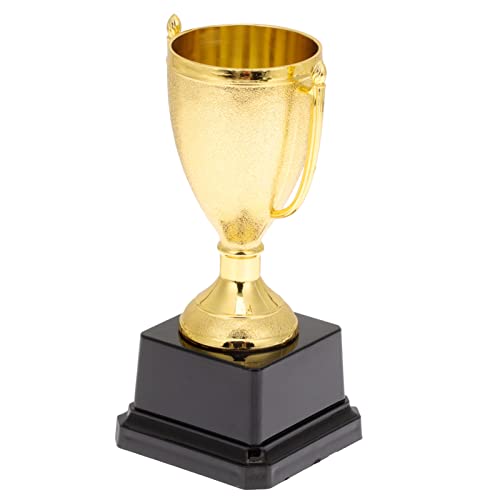 INOOMP Troféu de Prêmio de Ouro Troféus de Plástico Dourado Infantil Sala de Aula Recompensas Escola